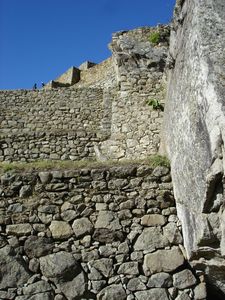 Murs de pierres des terrasses
