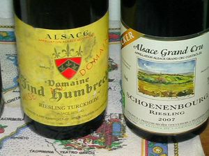 dégustation des Riesling + repas chez émile 1515