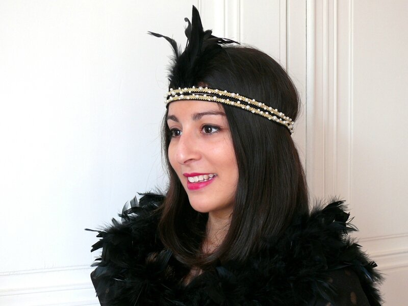 Headband années folles