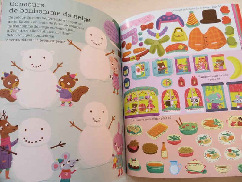 Violette fête Noël 2