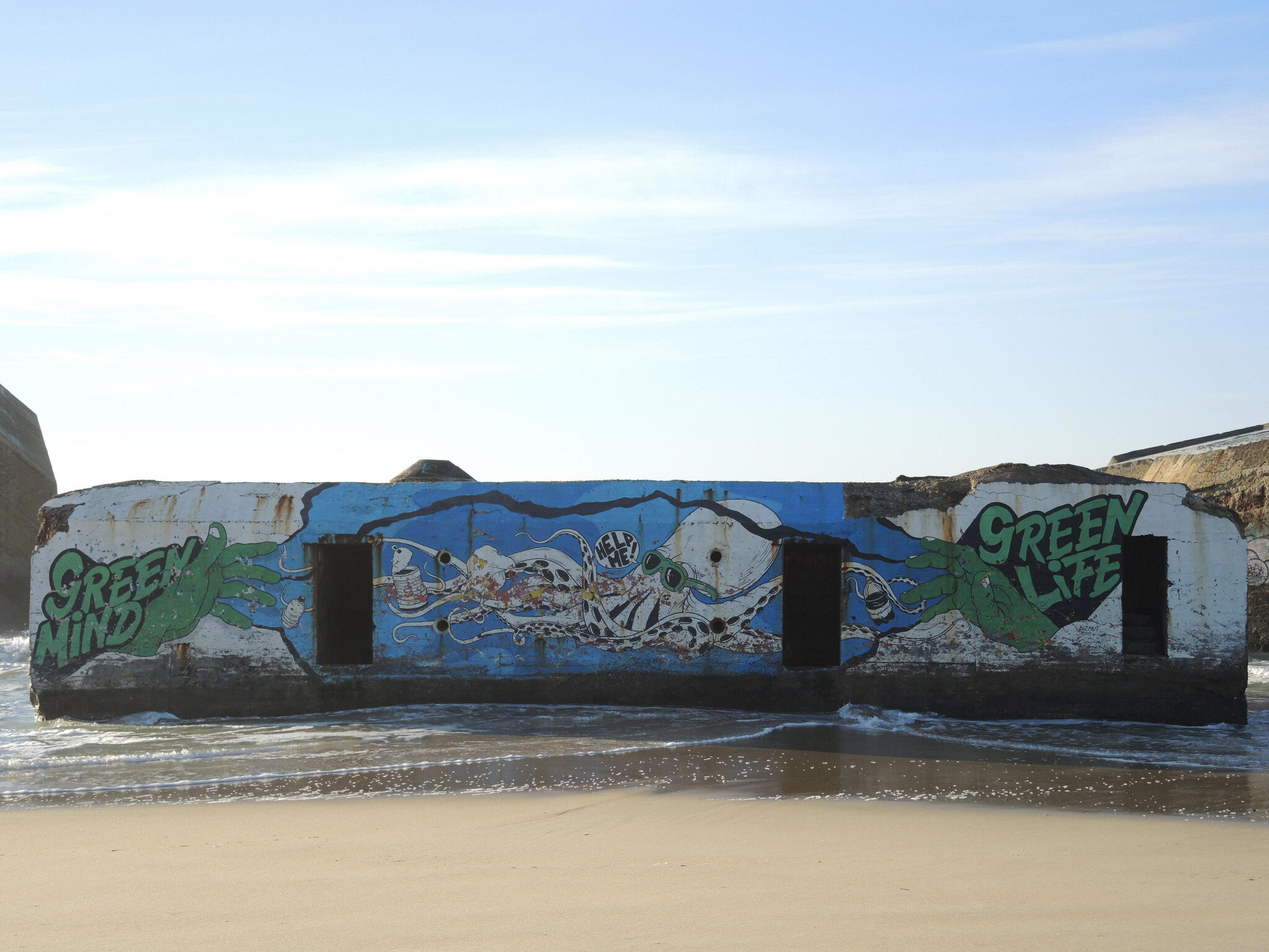Capbreton, plage de la Piste, blockhaus, graf 2020 (40)