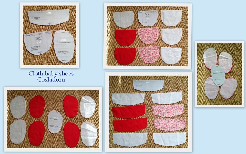 Cloth baby shoes