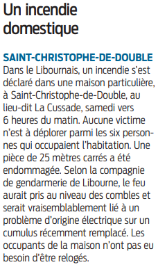 2022 06 13 SO Incendie domestique