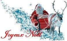 père noël traineau
