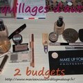  2 maquillages d'automne,2 budgets.