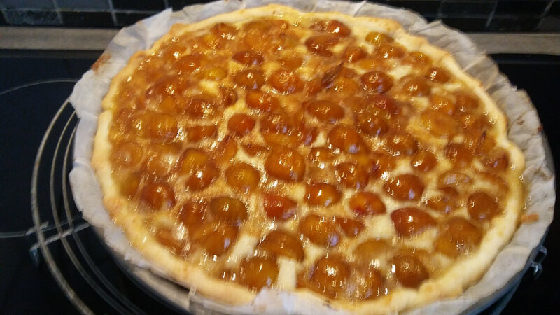 TARTE AMANDINE MIRABELLES