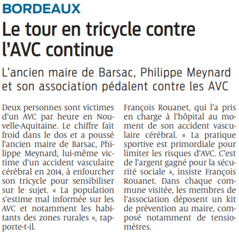 2021 04 28 SO Le tour en tricycle contre l'AVC continue