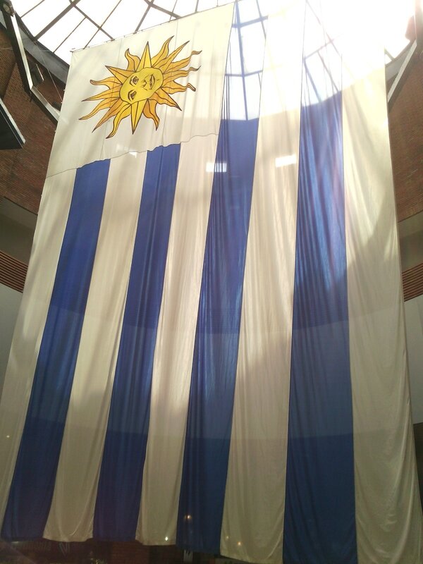 Le superbe drapeau Uruguayen