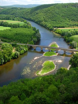 La Dordogne cingle de Limeuil
