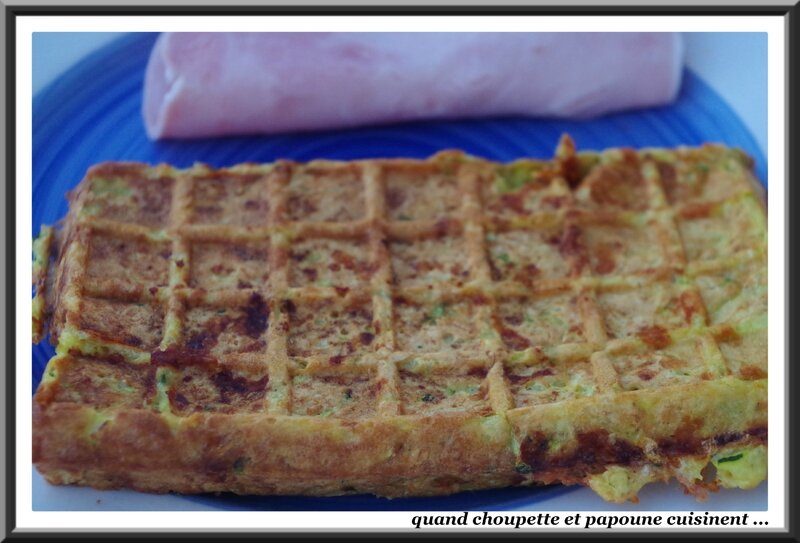 gaufres pommes de terre et courgettes-4790