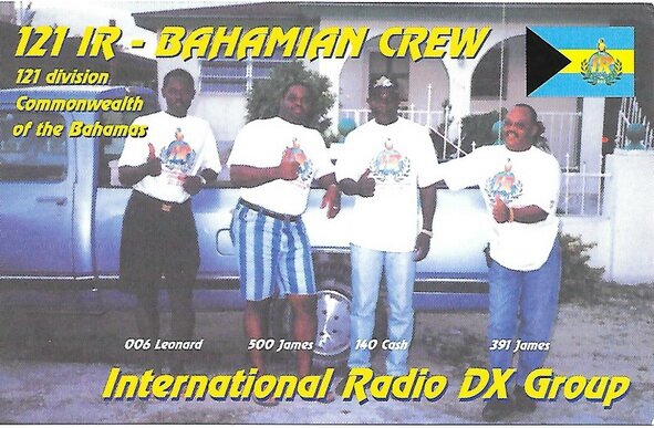 121 IR-Bahamian Crew
