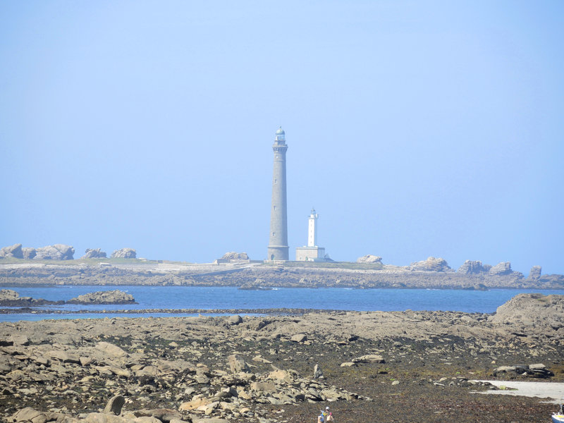 Plougerneau, vue sur le phare de l'île Vierge