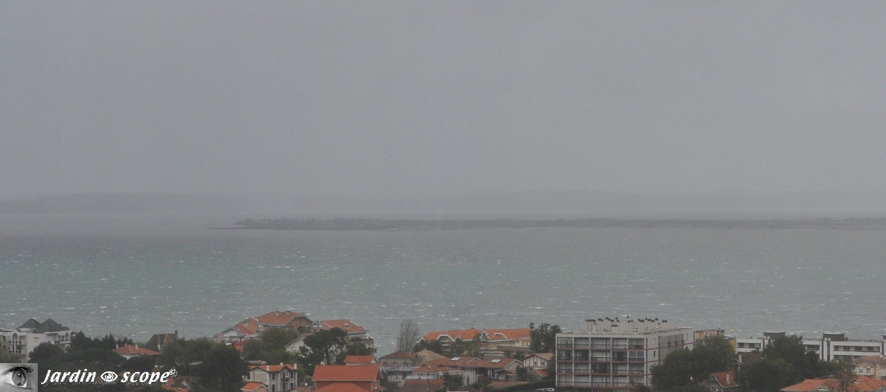 Mauvais temps sur le Bassin d'Arcachon mi-novembre