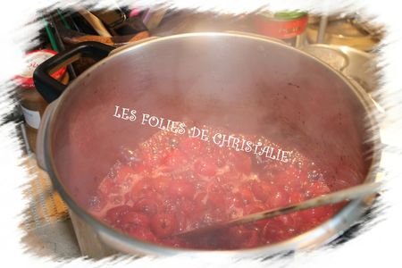 Confiture cerises 3