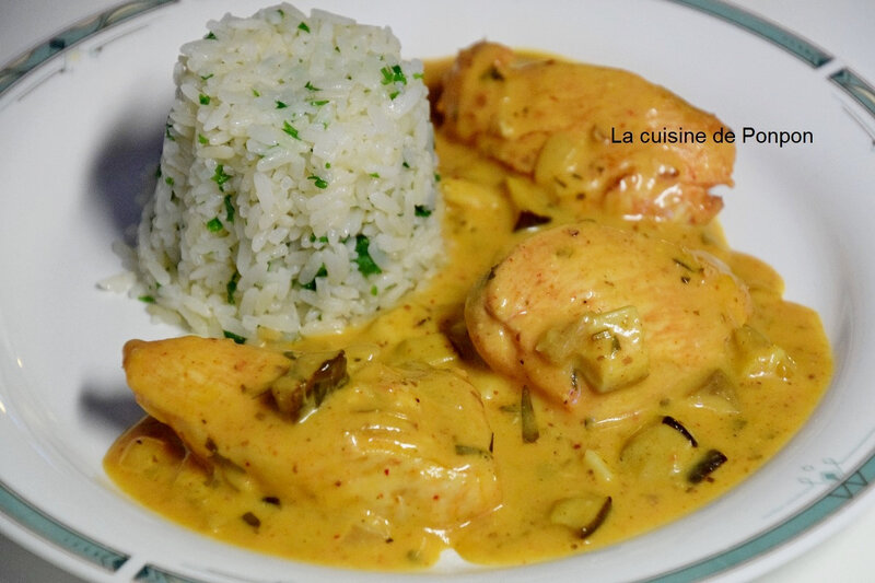 filet de poulet sauce moutarde champignon (8)