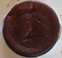 Le gâteau de Maud très fondant au chocolat.