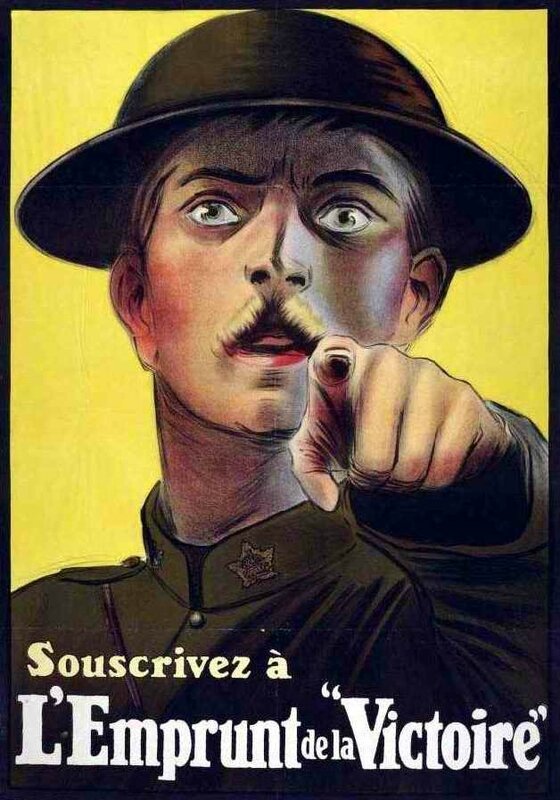 Affiche Canada emprut victoire