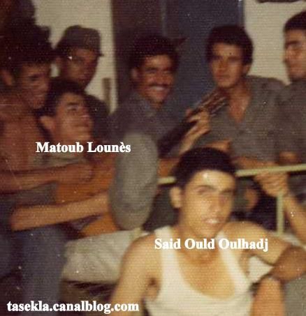 Matoub Lounes akked Said Ould Oulhadj / Caserne des transmissions d'Oran Qartier EL KHMULL - 1977