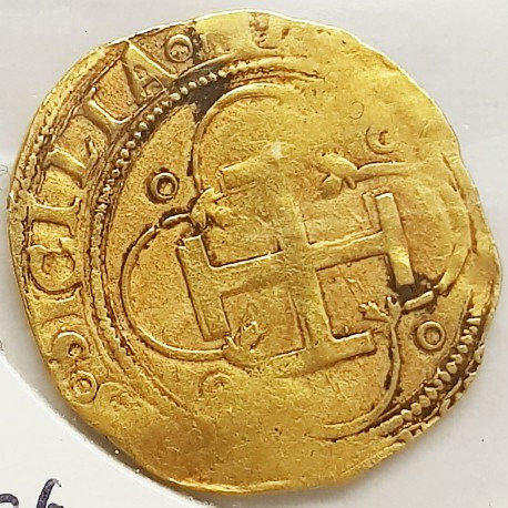 monnaie-or-escudo-jeanne-et-charles 74 K°
