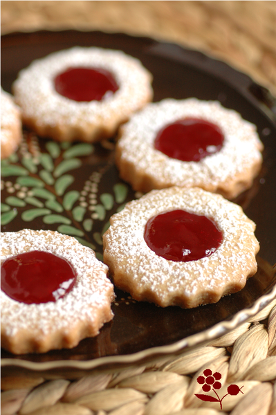 Sablés pâte d'amande pour confiture de framboise épépinée_2