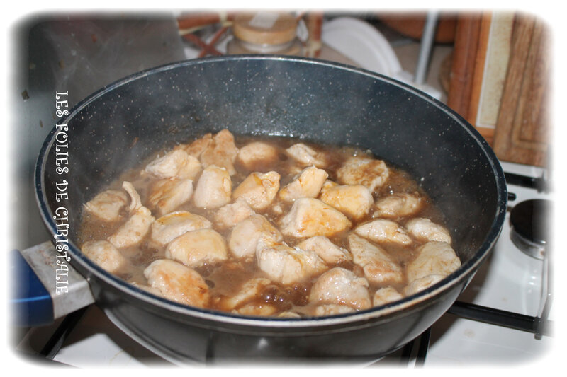 Poulet au caramel 4