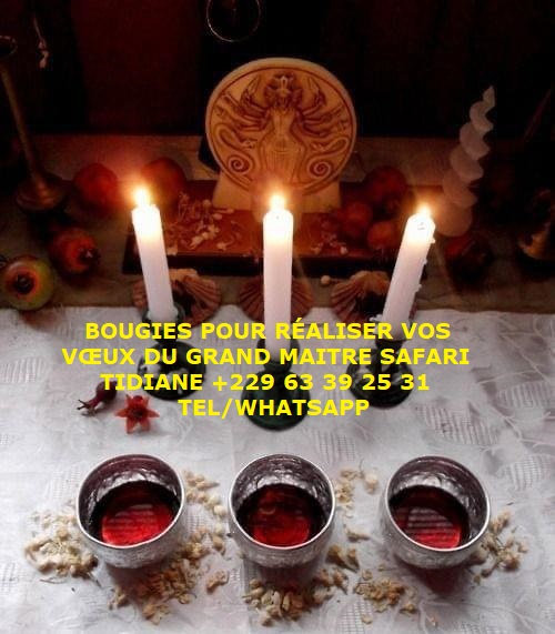 BOUGIES POUR RÉALISER VOS VŒUX