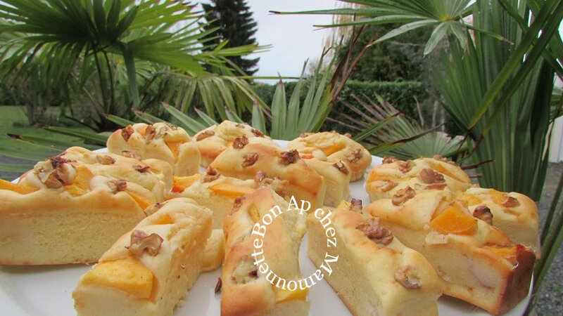 Petits gâteaux au kaki et aux noix crémés 011