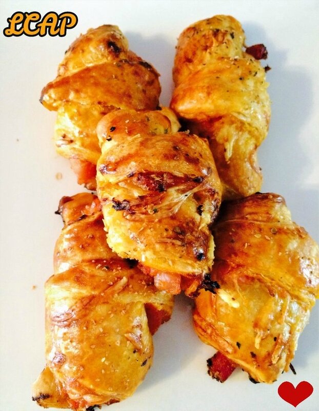 croissants aux lardons pesto rouge et emmental- la cuisine d'anna purple (2)