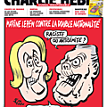 Marine Le Pen contre la double nationalité - Charlie Hebdo N°1150 - 2 juillet 2014