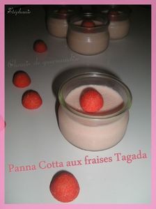 Panna cotta au fraises tagada1