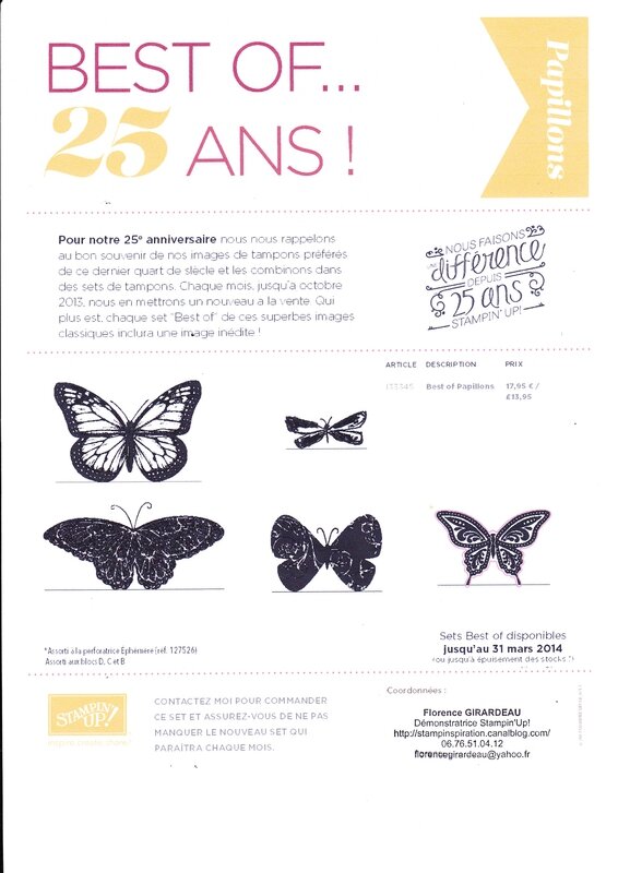 Flo promo best of 25 ans papillons