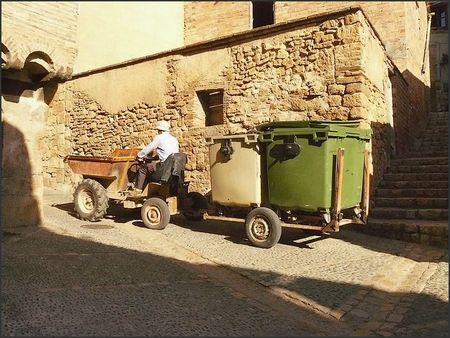 Guara Alquezar ramassage poubelles 270611