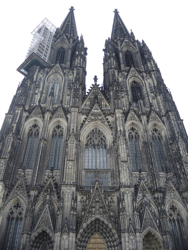 Cologne, cathédrale, façade