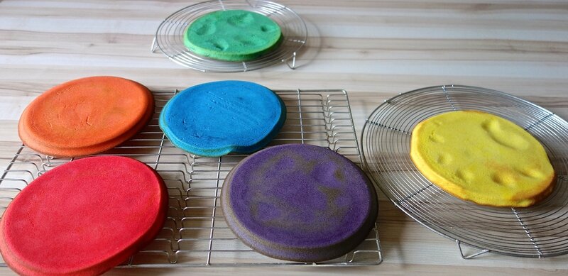 rainbow cake