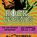 Rock Legends fait revivre Jimi Hendrix et Led Zeppelin en concert à L'Olympia le 23/10
