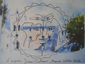 Dessins d'après jean Cocteau horizontal 010