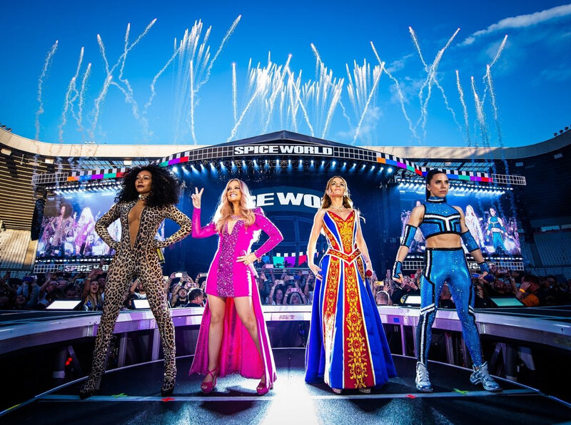 Celebrity Photos Daily Spice Girls Performance Clicks at Their Spice World Tour in Sunderland 8 June -2019 (2)