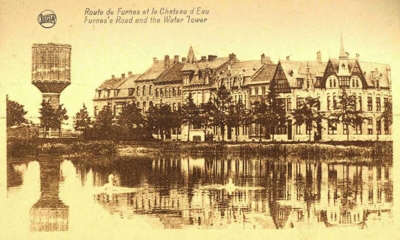 Ypres chateau d eau 1914