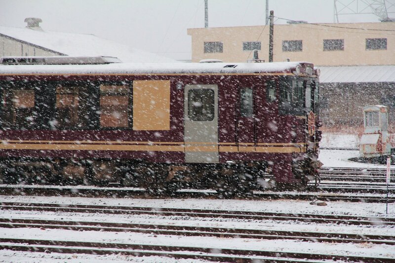 Resort in snow @ Kôriyama