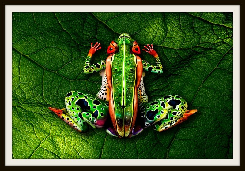body-painting-grenouille