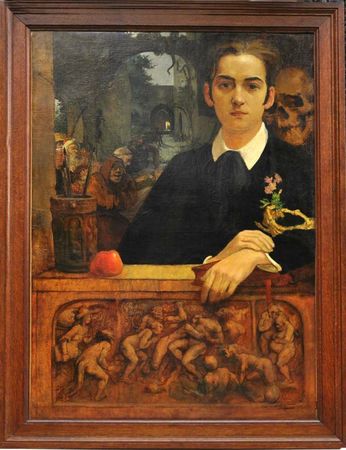 Lafnet-auto-portrait-1918