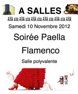 FLYER FLAMENCO Y PAELLA