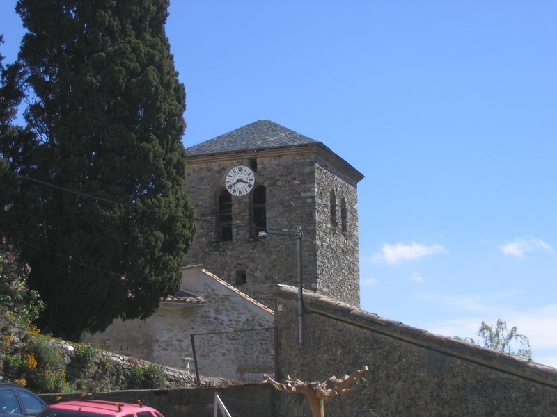 Saissac : l'Horloge du village