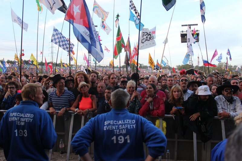 Glastonbury festival Pyramid Stage 2015