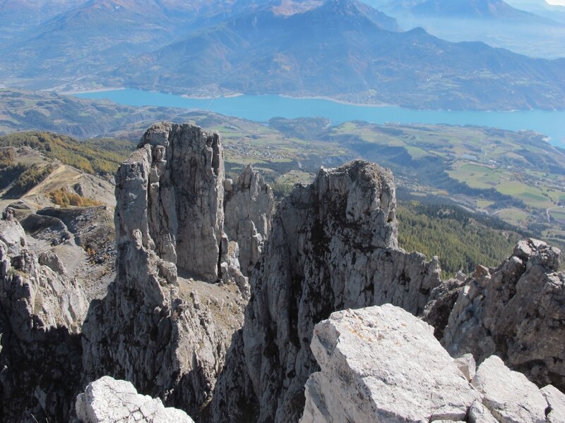 au sud, Lac de Serre-Ponçon