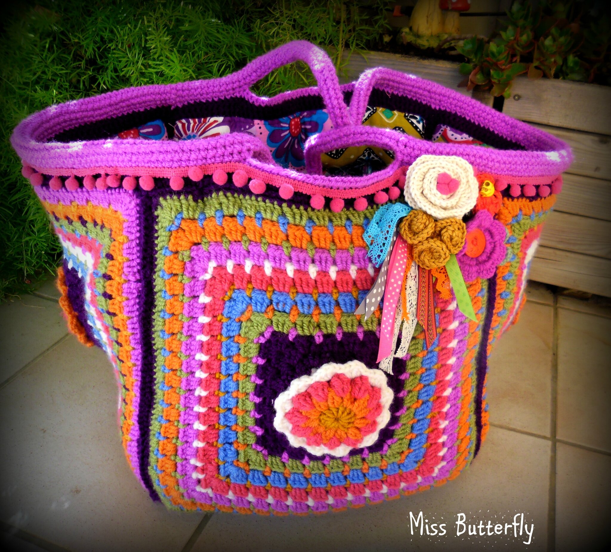 Frida's flowers bag  (4)
