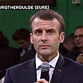 Macron à <b>BOURGTHEROULDE</b> ou le monologue de la pipe (Michel ONFRAY)