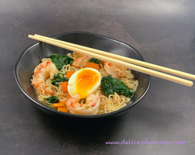 Ramen aux crevettes