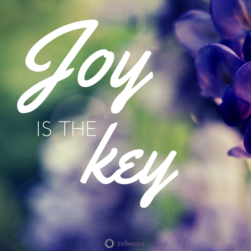 Joy-is-the-key