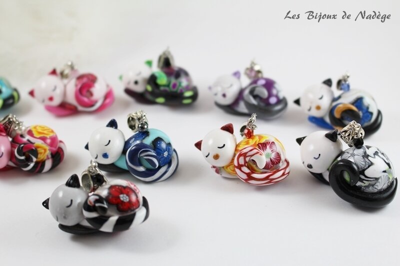 pendentifs chats 3